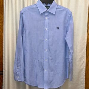 Ralph Lauren Blue button down shirt size 14. 💥